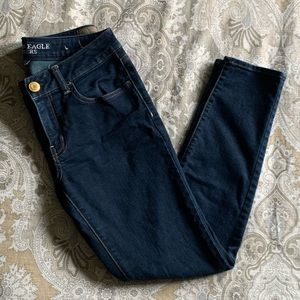 AE Super Stretch Jegging Dark wash